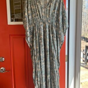 Natural Life flowy Kimono Maxi dress